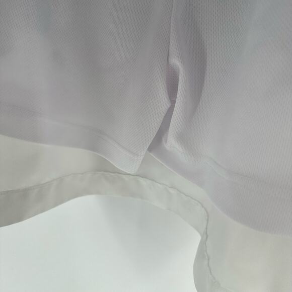 Cracked Wheat Skort Womens 14 White Navy Blue Floral Pull On Activewear - Picture 5 of 10